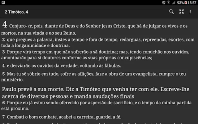 Bíblia Sagrada android App screenshot 2