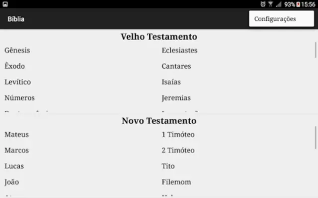Bíblia Sagrada android App screenshot 5