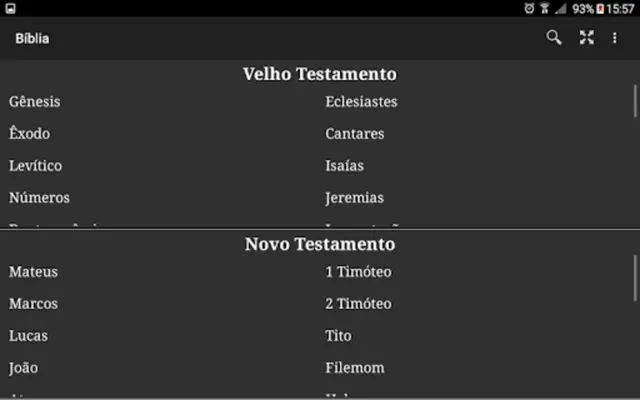 Bíblia Sagrada android App screenshot 6
